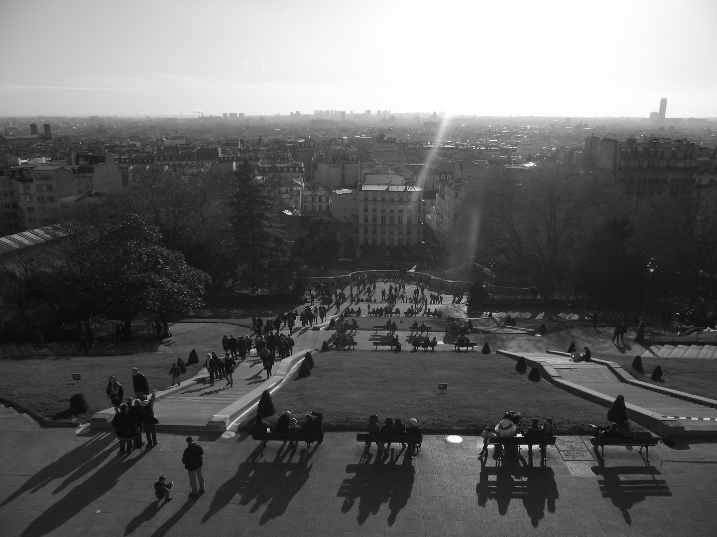 Paris vu de la Basilic du Sacré Coeur