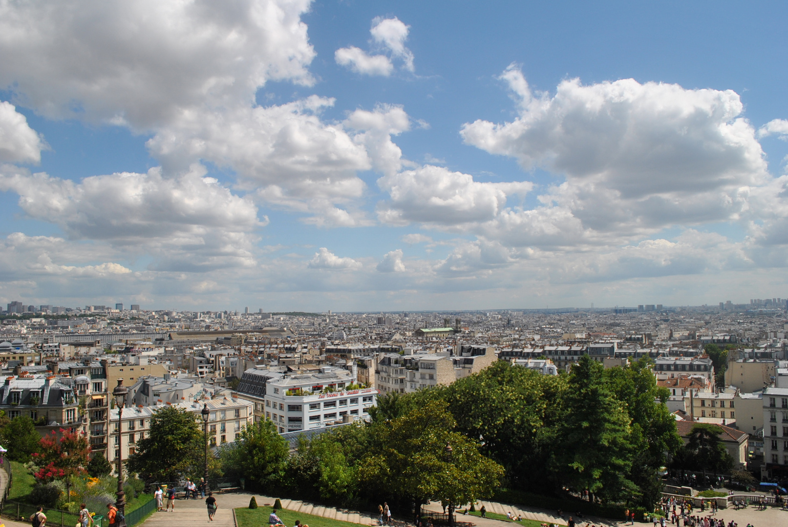 Paris vue de Montmartre !!