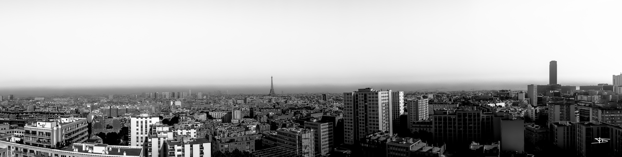 Paris vue du 15éme étage
