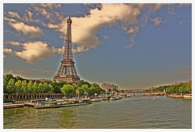 Paris : Vue du pont