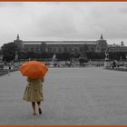 Paris - Walking in the rain