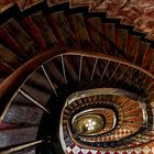 Paris Wohnhaus-Treppe