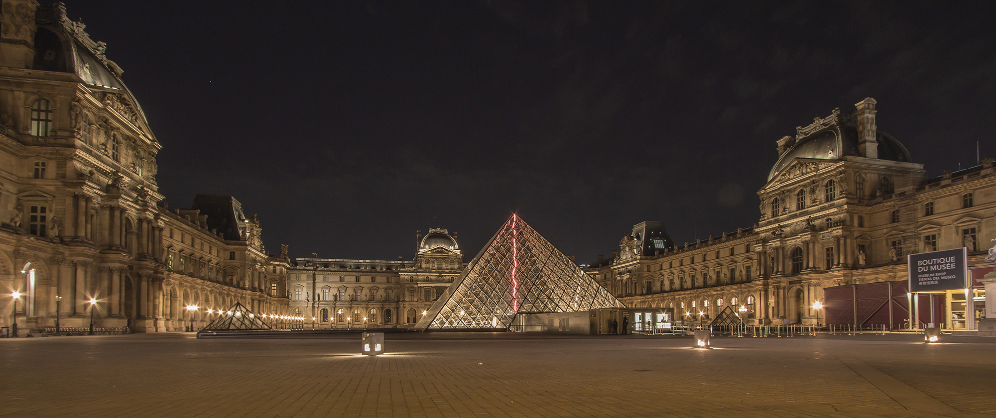 Pariser Nächte (1) - Louvre