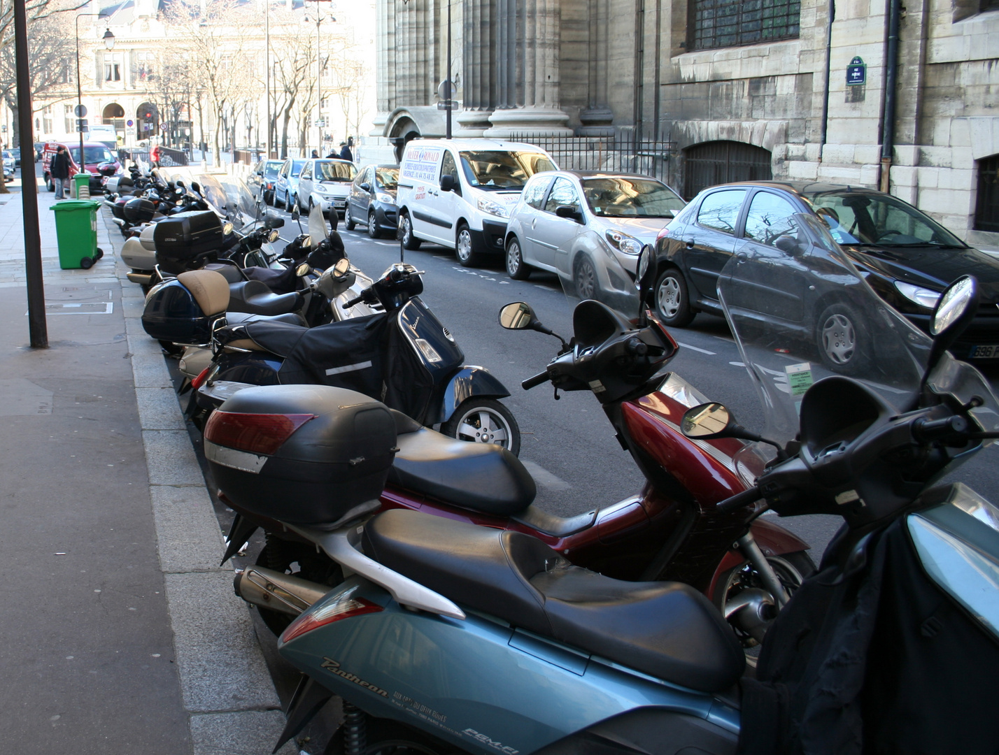 Pariser Parkplätze
