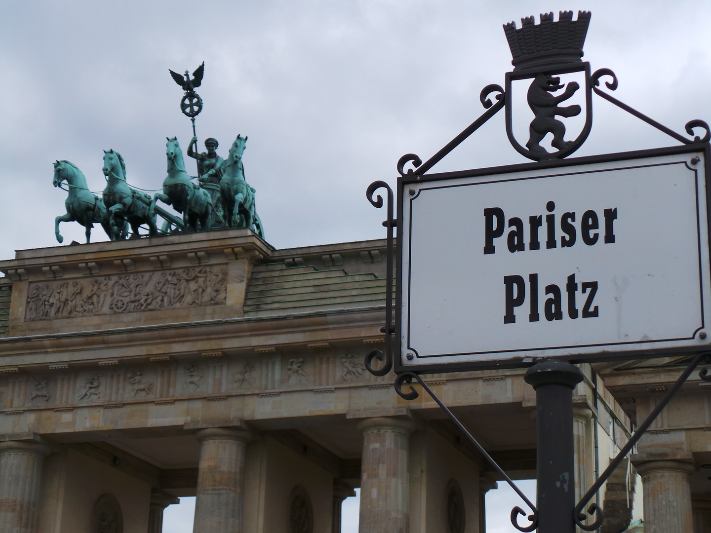 Pariser Platz am Brandenburger Tor