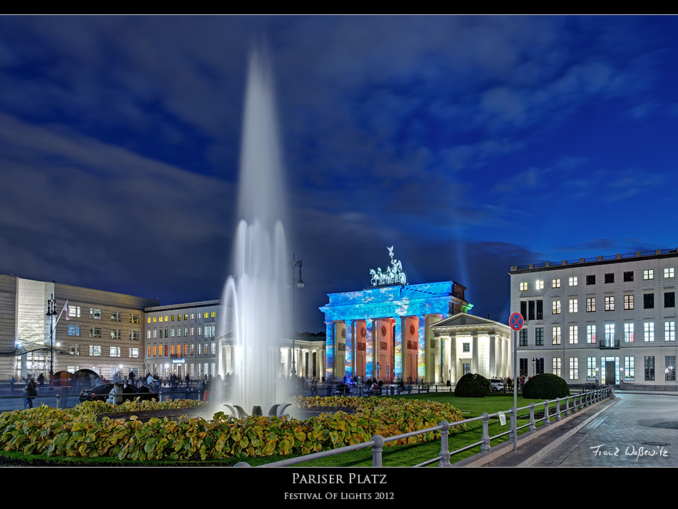 Pariser Platz - Festival Of Lights 2012