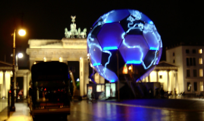 Pariser Platz im Regen