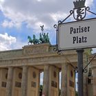 Pariser Platz und Brandenburger Tor