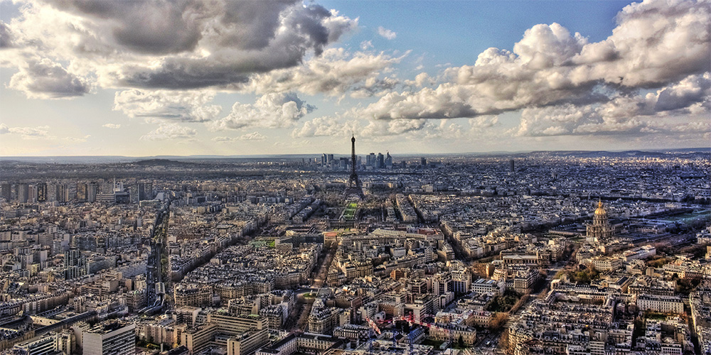 Pariser Skyline (HDR)