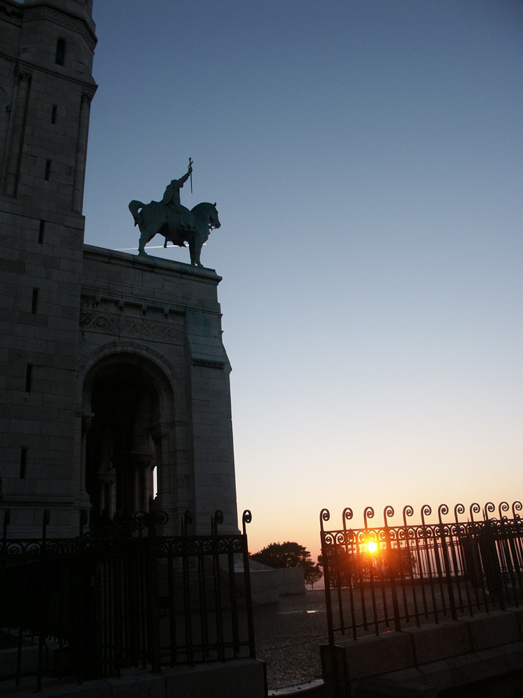 Pariser Sonnenaufgang