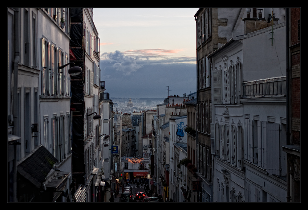 Pariser Stadtlandschaft