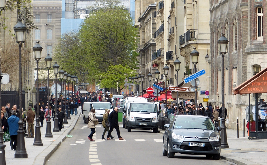 Pariser Straßenszenen