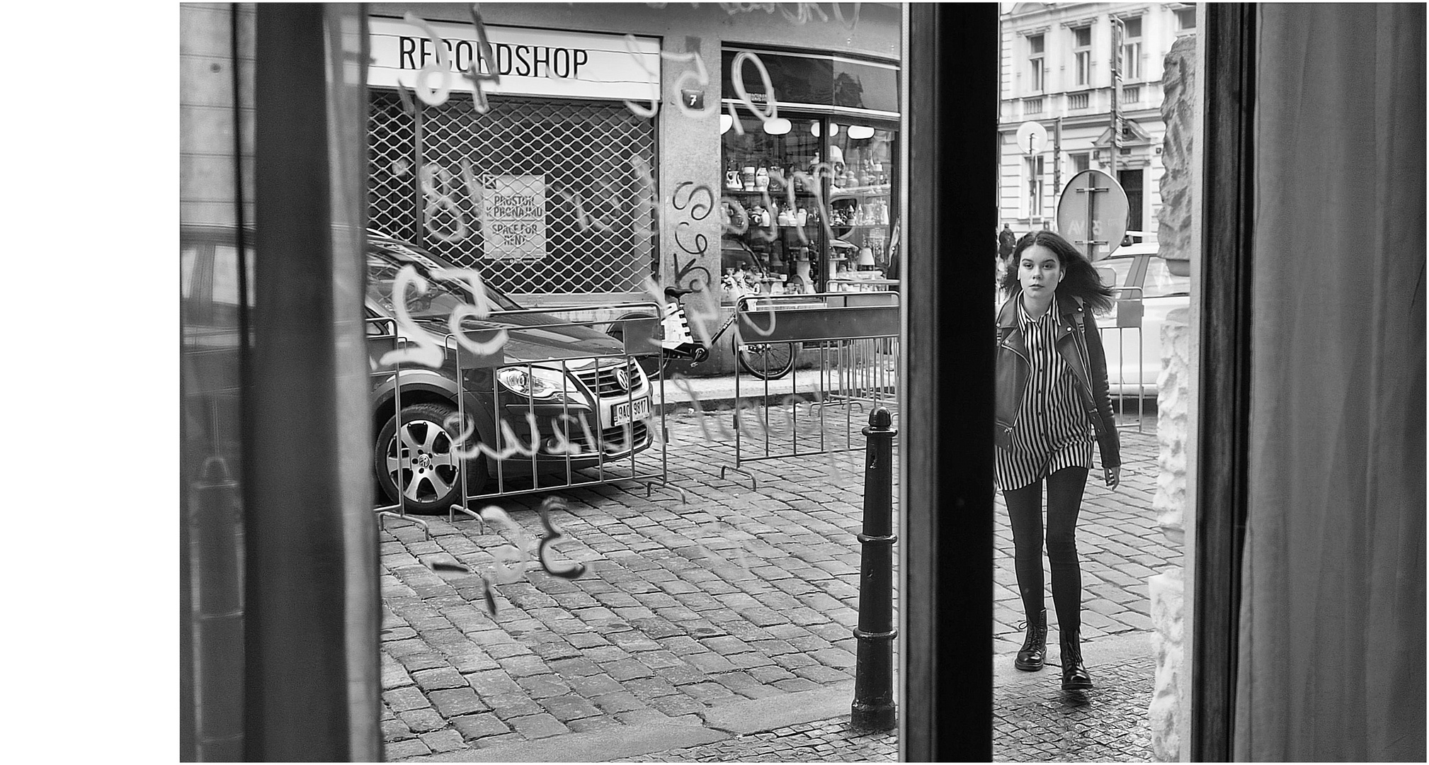 Parisian Cafe Blue (In Prague)