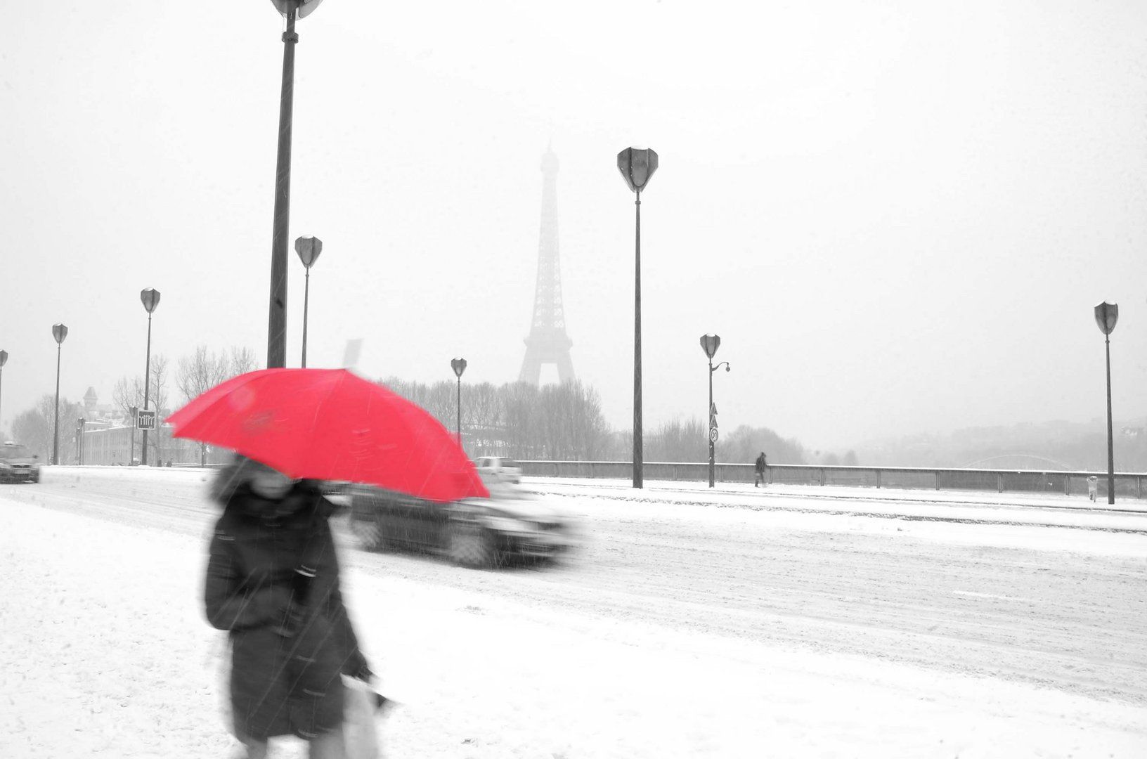 Paris_Snow time