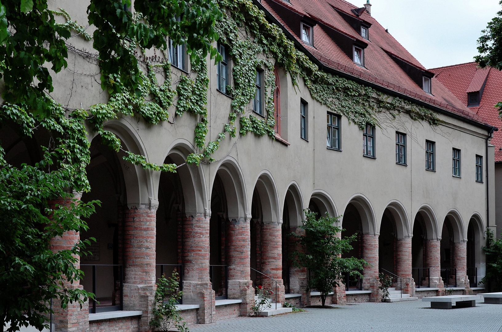 Paritätisches Hospital-Stift, Augsburg, Juli 2011