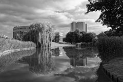 Park am Rand von Rotterdam