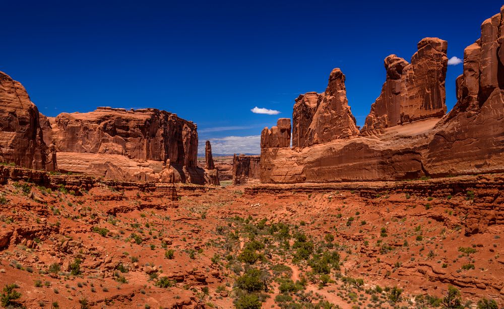 Park Avenue, Arches NP, Utah, USA