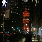 Park-Avenue Bummeln bei Nacht