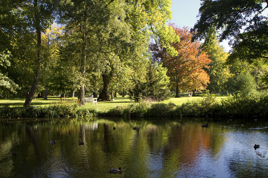 Park beim Münster ...