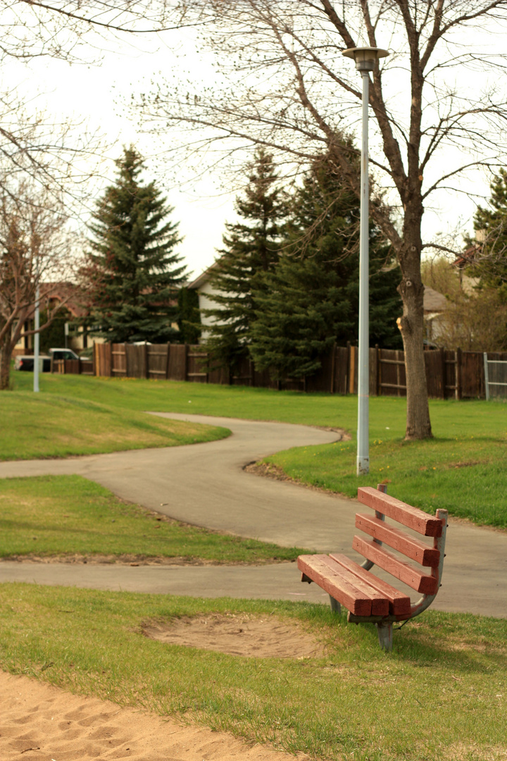 park bench