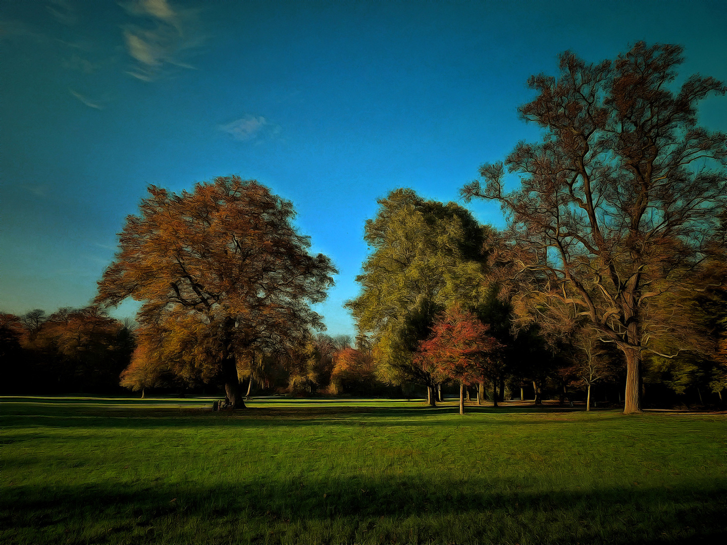 Park-Dämmerung