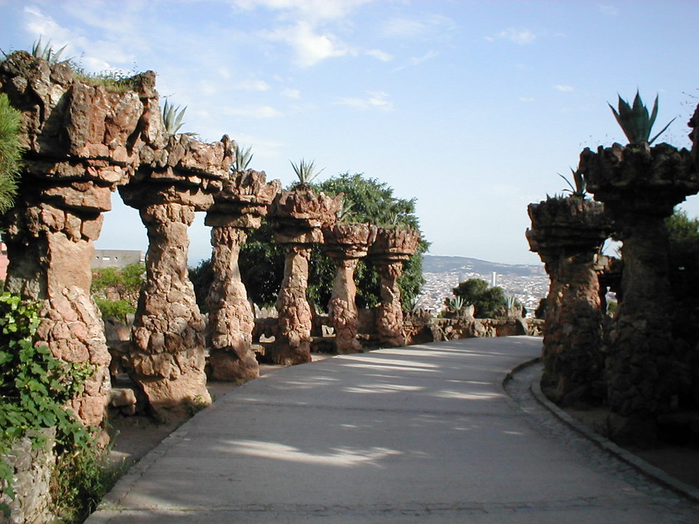 Park Guel in Barcelona