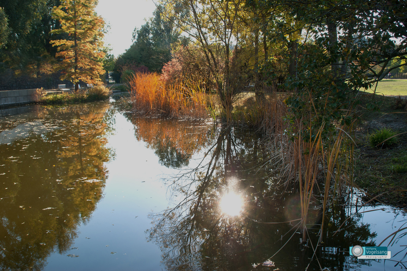 Park im Herbst