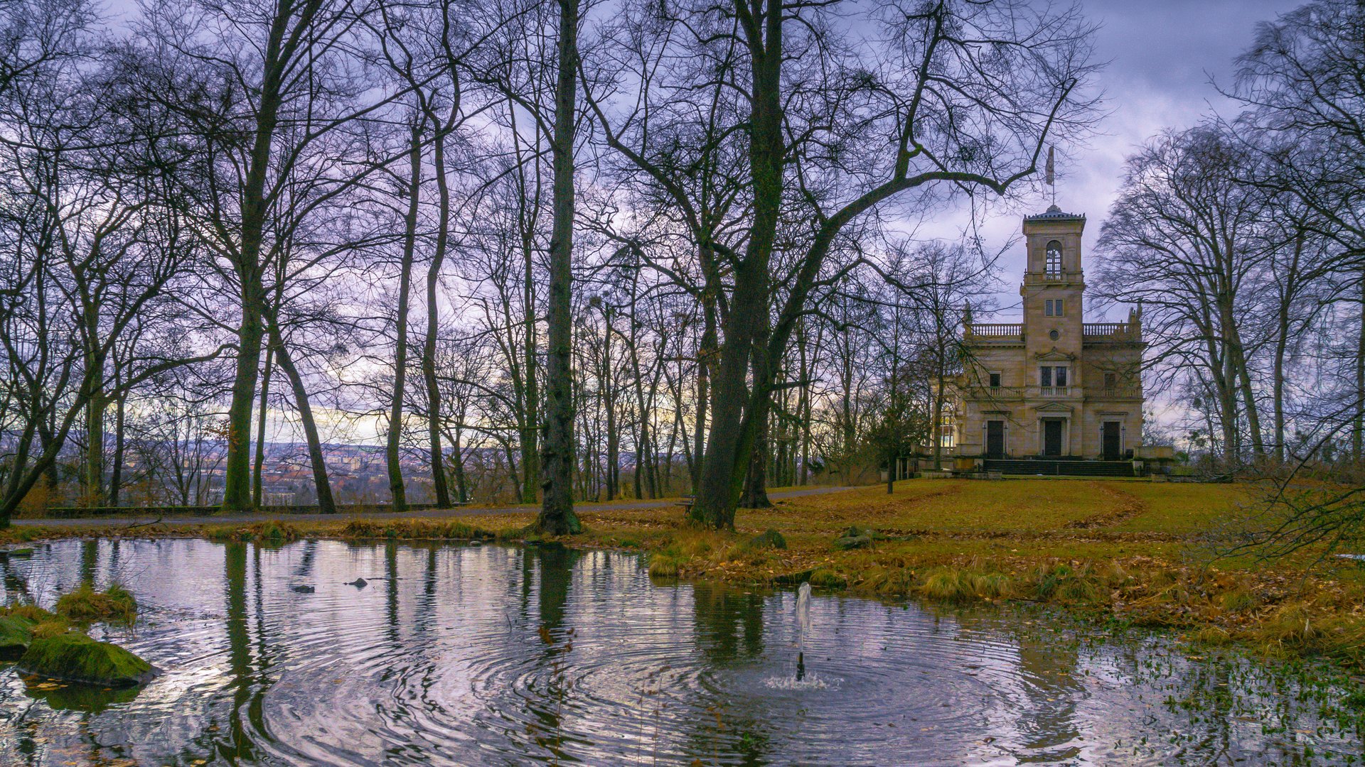 Park im Schloß Albrechtsberg