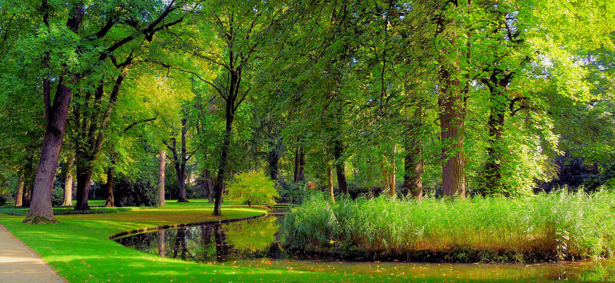 Park in Kleve/Niederrhein