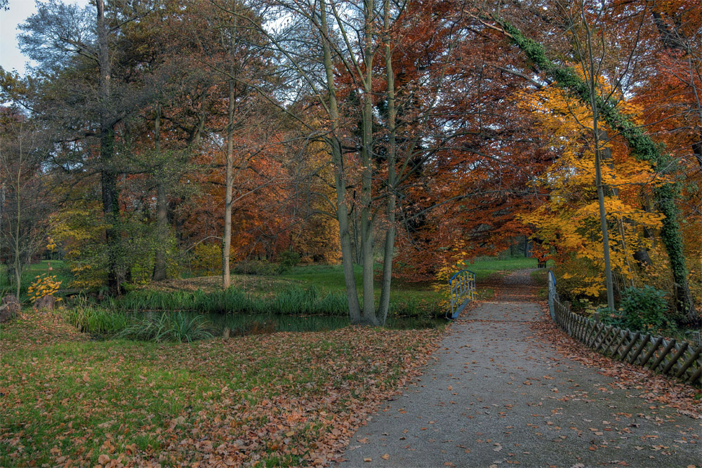 Park in Lübbenau/Spreewald