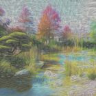  Park  in pastel 