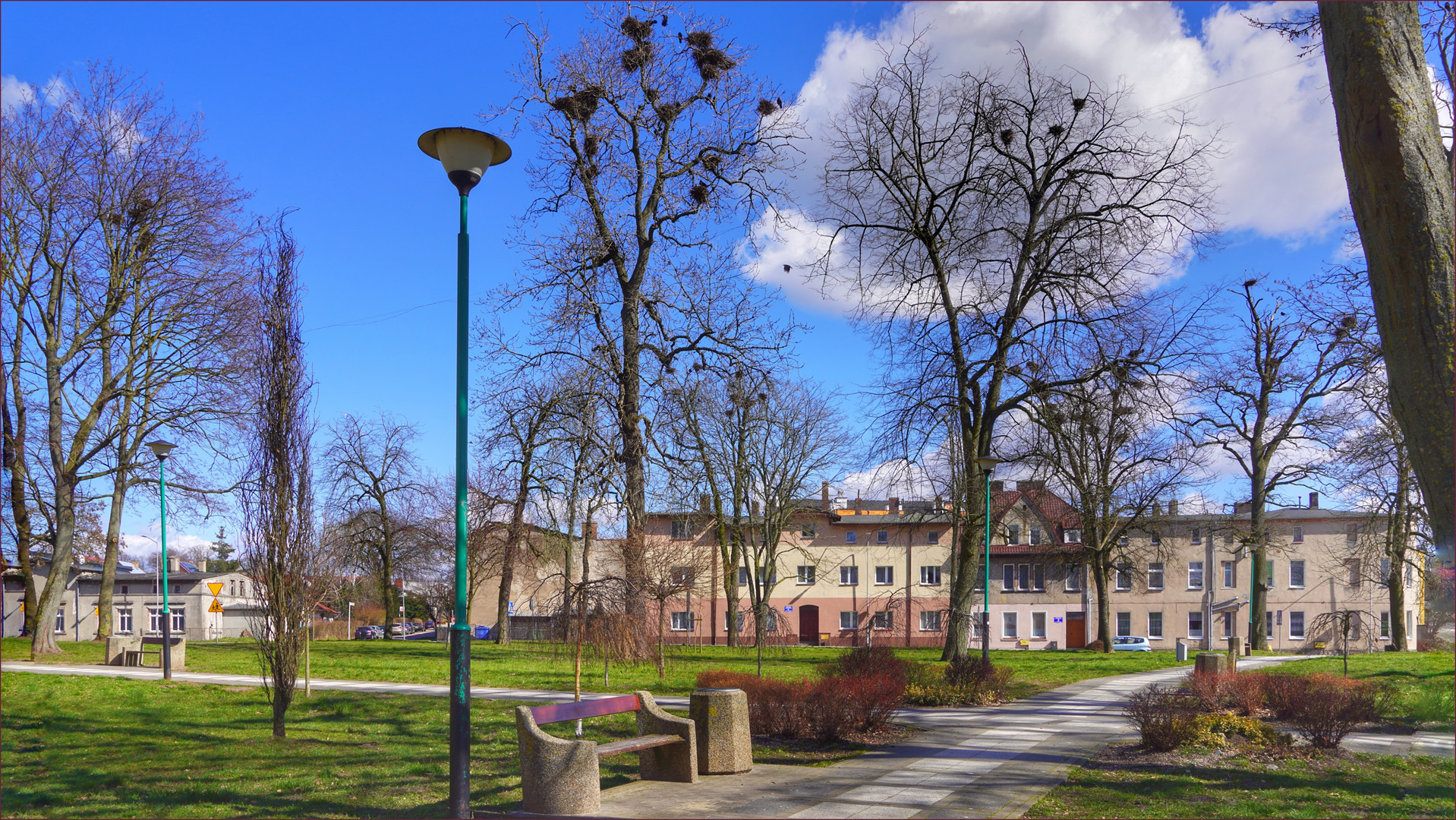 Park-Platz für Rabenvögel - Swidwin, Westpommern