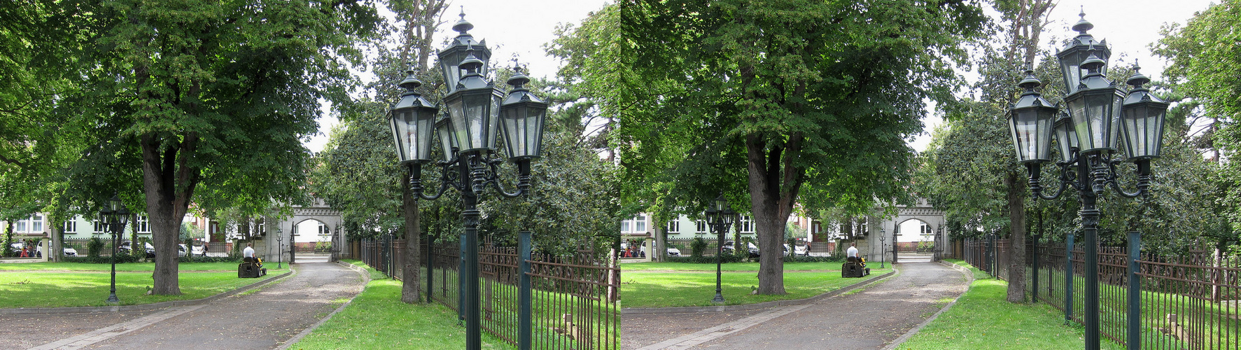 Park-Renner (Kreuzblick-Stereo, auch für 3D-TV)