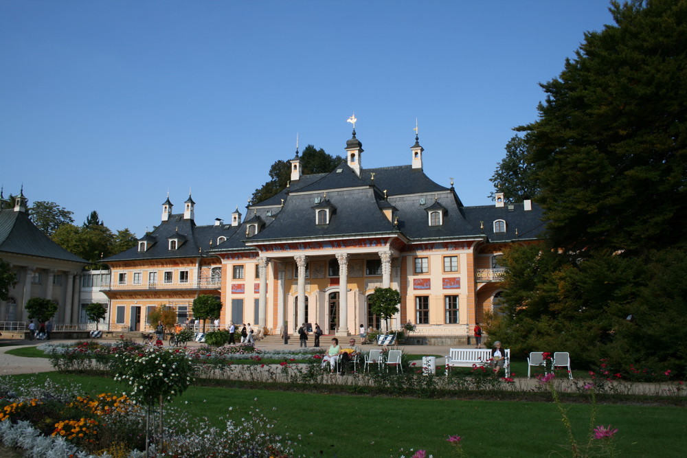 Park - Schloss Pillnitz - bei Dresden