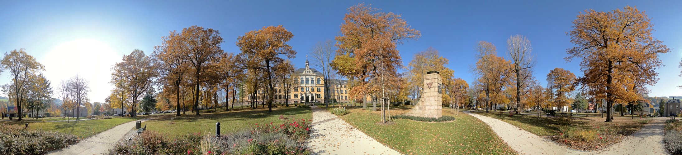 Park und Gymnasium Stollberg 360°