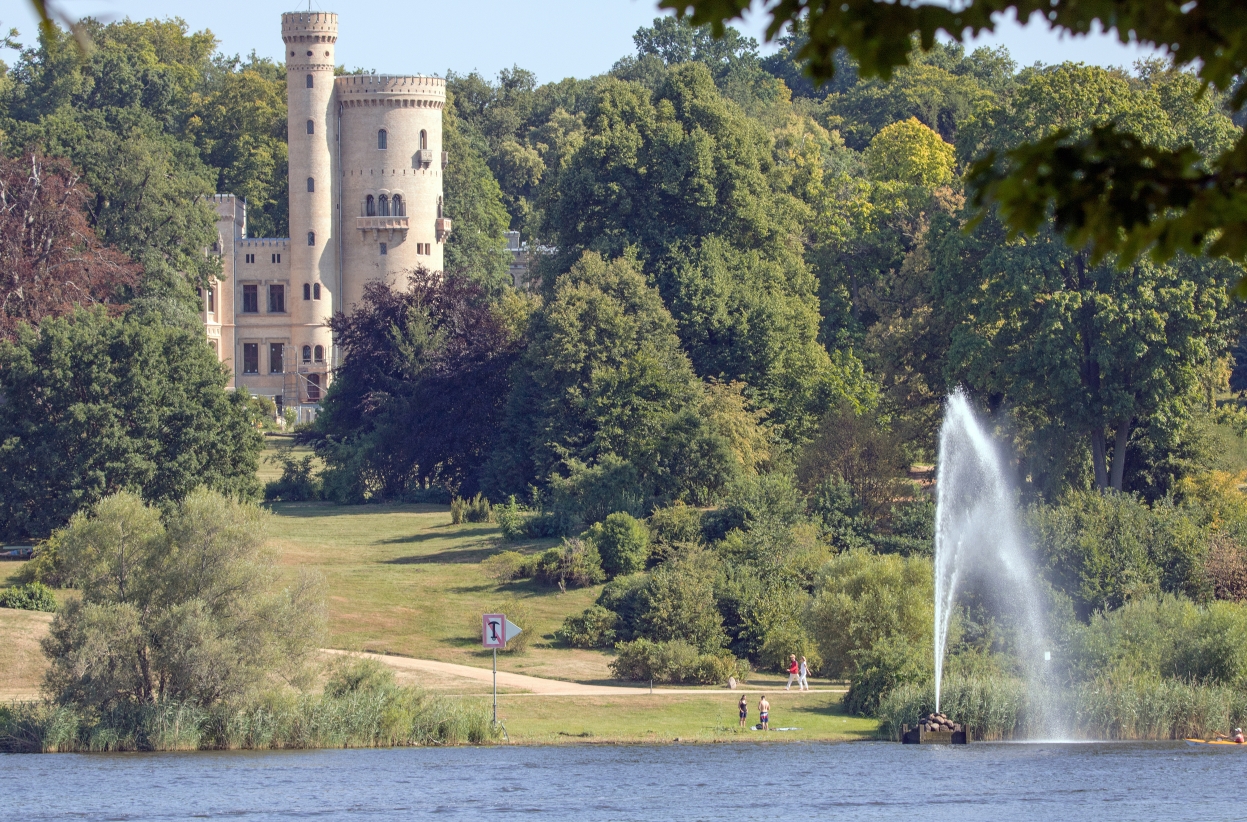 Park und Schloss Babelsberg.