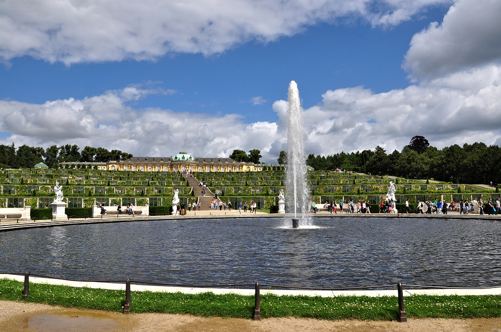 Park und Schloss Sanssouci..............