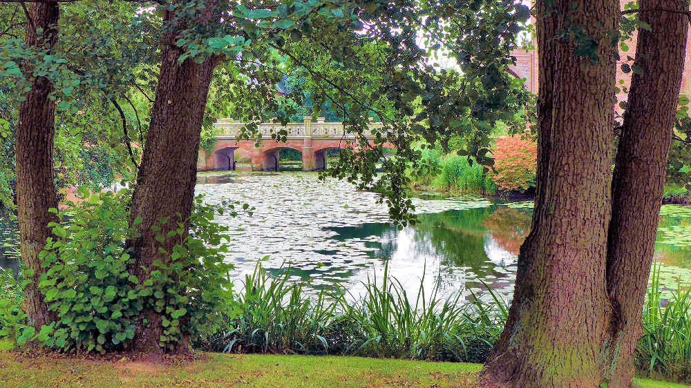 Park von Schloß Moyland