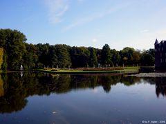 Parkanlage der Wasserburg Anholt