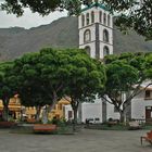 Parkanlage in Garachico mit Kirche