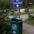 Parkautomat in Österiech