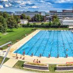 Parkbad Linz Panoramafoto