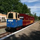 Parkbahn Cottbus: Der Salonwagen vor dem Bahnhof Zoo