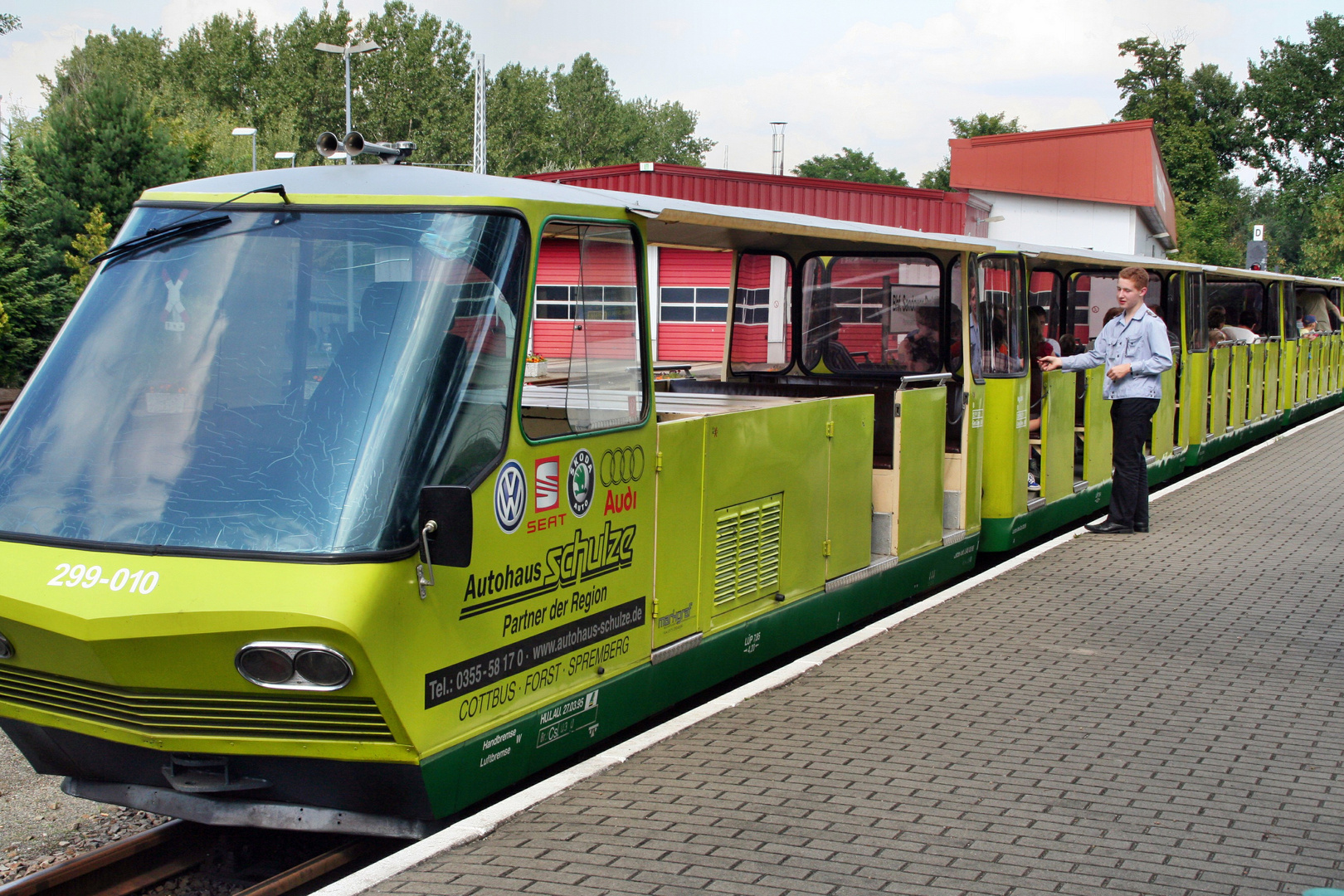 Parkbahn Cottbus: Die Fahrkarten bitte