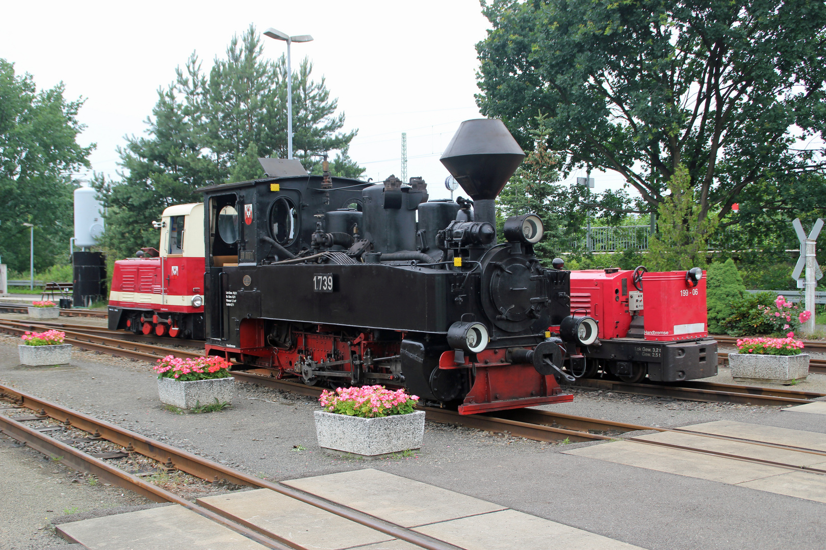 Parkbahn Cottbus: Drei auf einen Streich