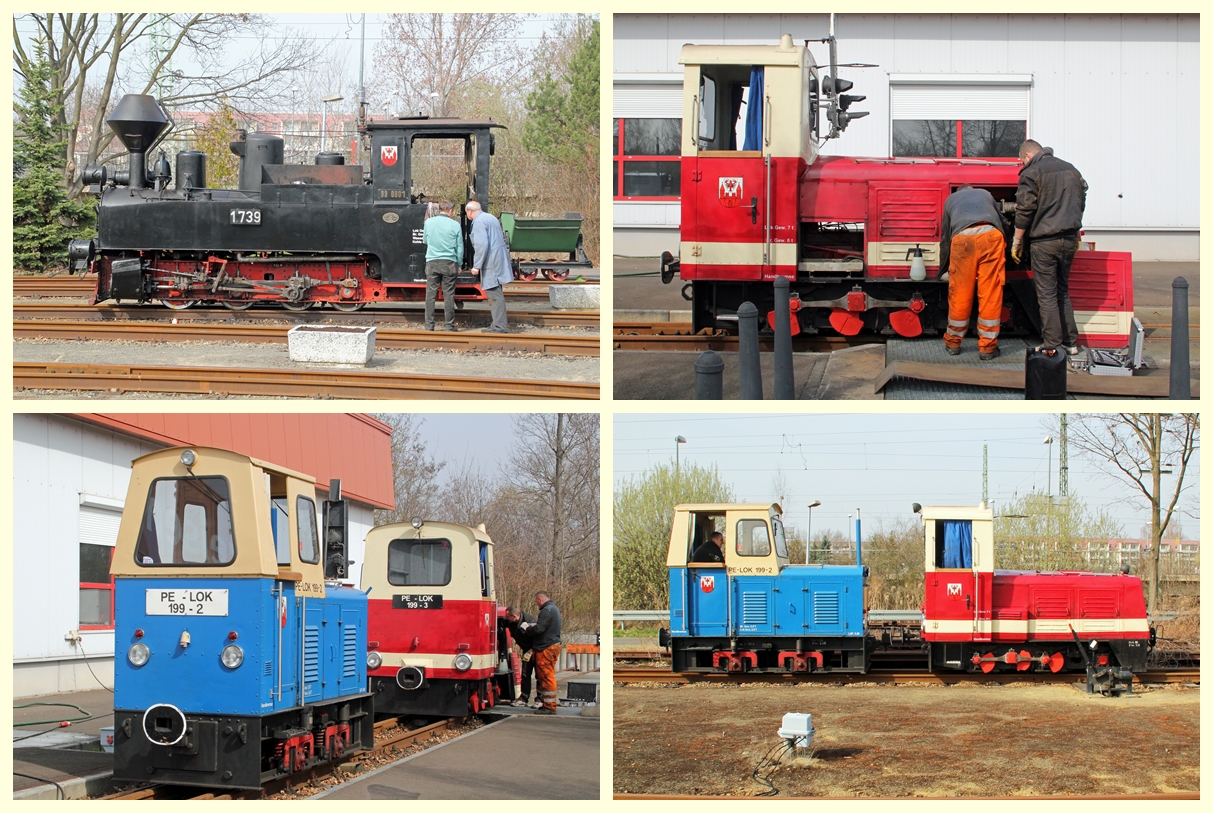 Parkbahn Cottbus: Vorbereitung auf die Eröffnung der Saison