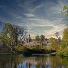 Parkblick auf Schloss Berleburg