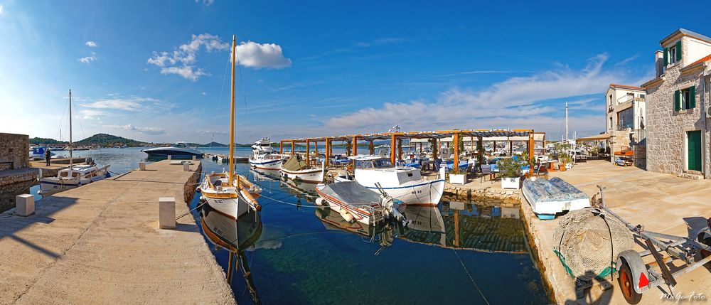 Parkbucht auf Kroatisch 