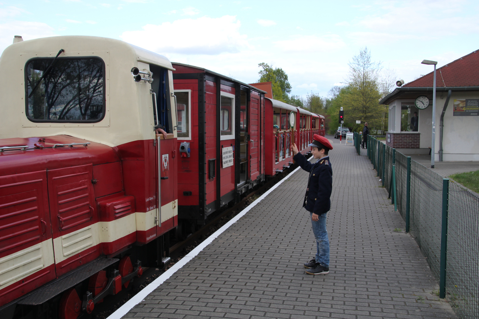 Parkeisenbahn Cottbus: Die Saison ist eröffnet