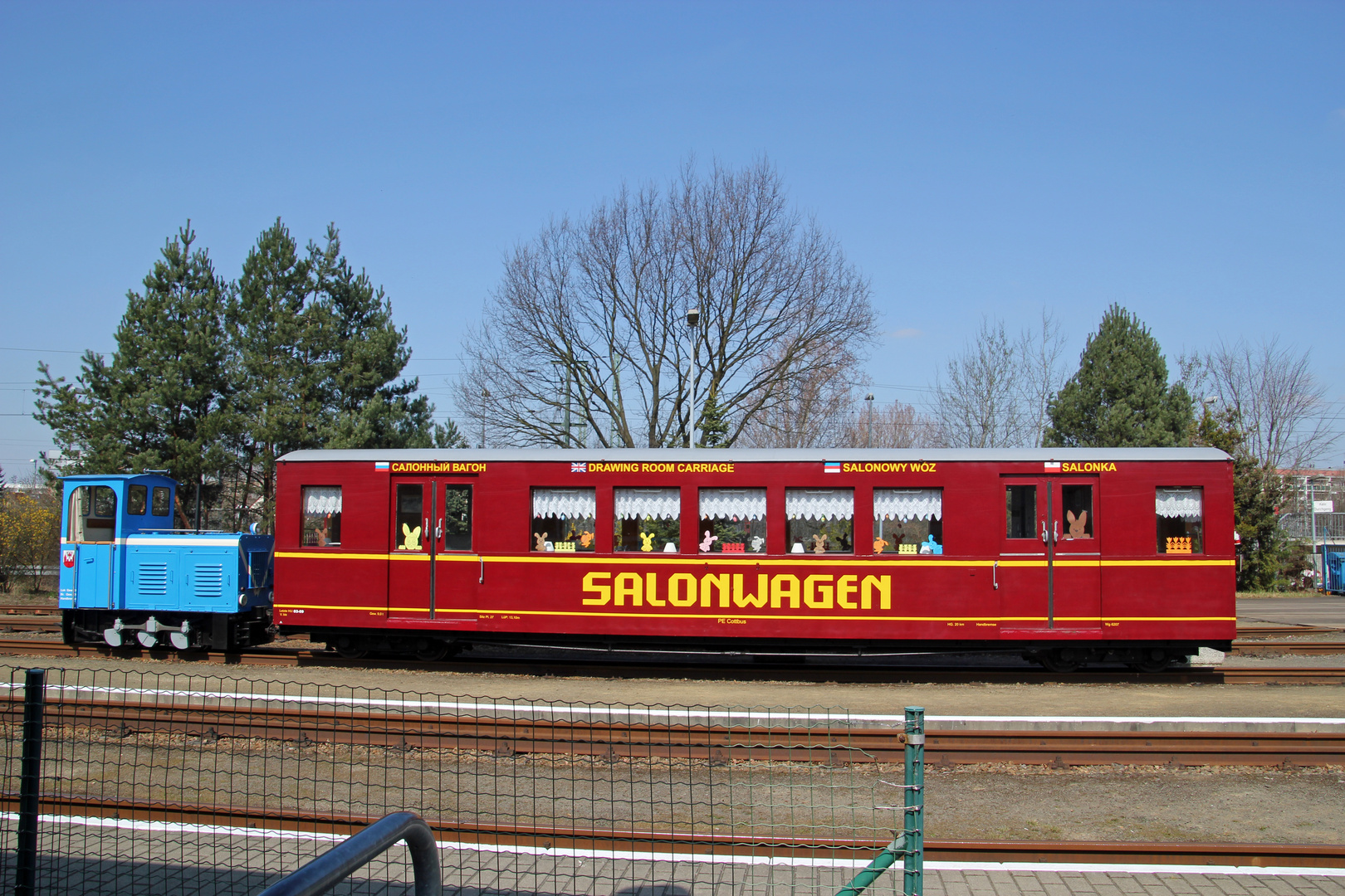 Parkeisenbahn Cottbus: Die Saison ist eröffnet